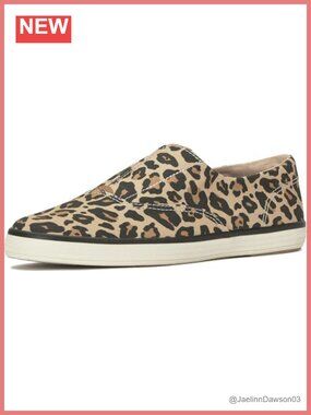Canvas Slip-On Sneakers with Arch Support Casual Flat Shoes